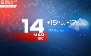 Сегодня в Казани ожидается дождь и ветер