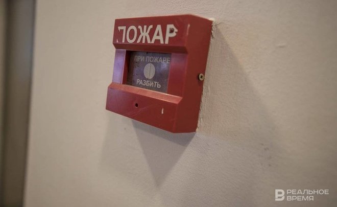 Из-за пожара в здании КНИТУ-КАИ эвакуировали 400 человек
