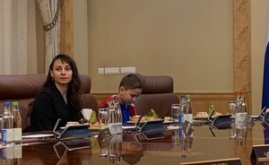 На встречу Рустама Минниханова со СМИ пришел самый юный ведущий «Шаян ТВ»
