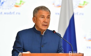 «Татарстан всецело поддерживает Владимира Путина»: Рустам Минниханов выступил с обращением