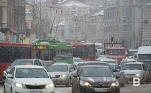 В Казани в ближайшие три дня ожидаются снегопады, местами гололедица