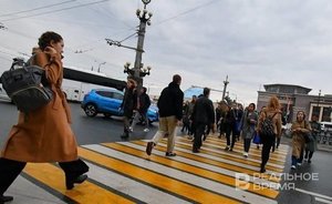 Из бюджета Казани выделят почти 8 млн рублей на проекторы для пешеходных переходов