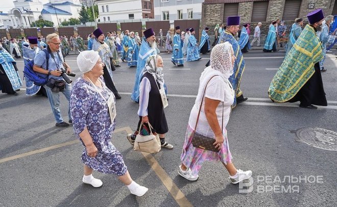 В Казани из-за крестного хода изменят схему движения автобусов №22, 28, 28а и 89