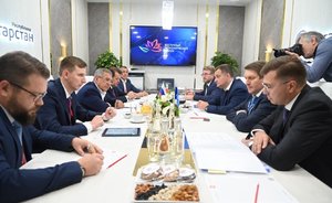 Рустам Минниханов обсудил с первым вице-президентом «Газпромбанка» сотрудничество с Татарстаном