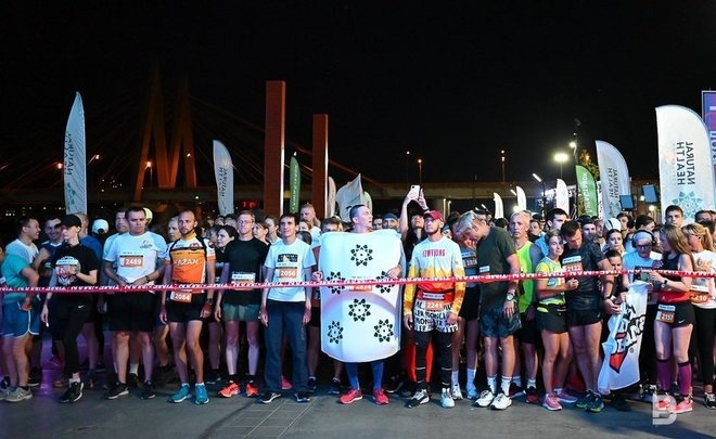 В столице Татарстана ограничат движение во время проведения забега «Ночная Казань»