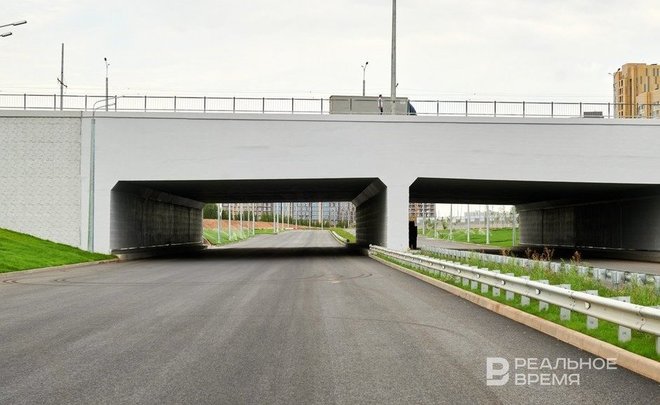 Строительство первого этапа Вознесенского тракта в Казани завершено