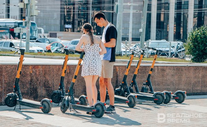 Власти Казани утвердили расширенную схему размещения пунктов проката самокатов — список