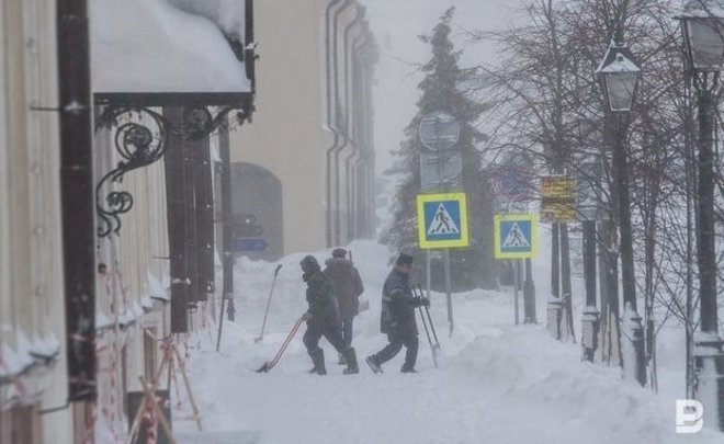 Синоптики предупредили татарстанцев о метели с ухудшением видимости до 1—2 км вечером в субботу