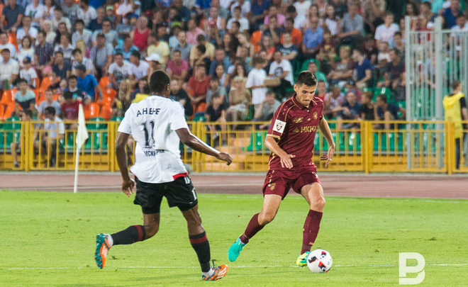 Бурлак: «Игра с ЦСКА получилась напряженной, они неплохо контролировали мяч»