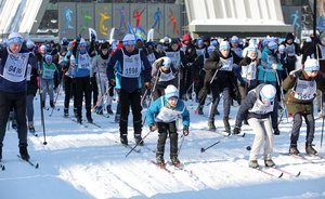 В казанской «Лыжне России» приняли участие более 21,5 тыс. человек — видео