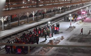 В Казани ожидают прибытие поезда с вынужденными переселенцами из Донбасса и с Украины