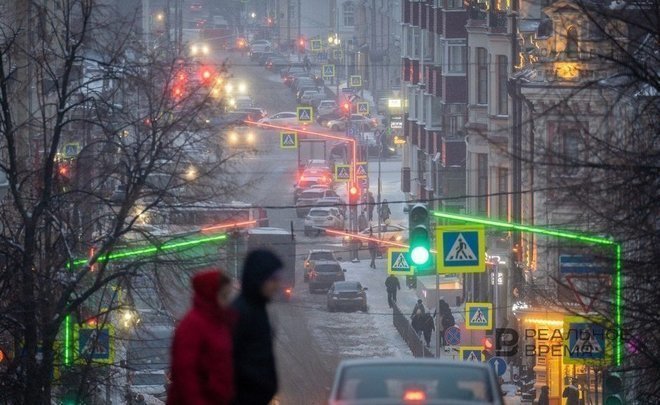 Татарстанцев предупредили о ледяном дожде днем в воскресенье