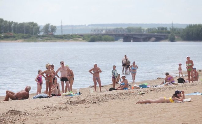 Водоемы в Татарстане пока непригодны для купания, но пляжи готовы