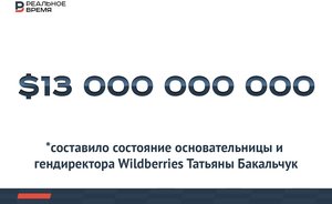 Состояние основательницы Wildberries Татьяны Бакальчук оценивается в $13 миллиардов — это много или мало?