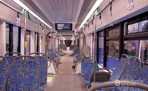 В Казани сошел с рельсов трамвай