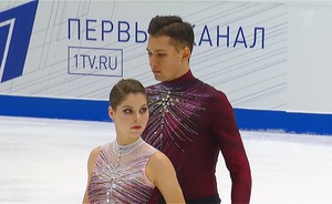 Фигуристы Анастасия Мишина и Александр Галлямов выиграли на этапе Гран-при в Казани среди пар
