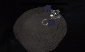 Образец доставленного с астероида грунта содержит углерод и воду