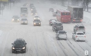 МЧС предупредило татарстанцев о метели и сильном снеге 24 декабря