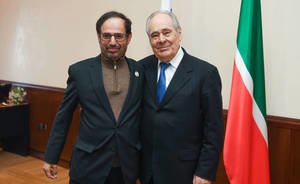 Шаймиев в Казани встретился с председателем Всемирного совета мусульманских сообществ