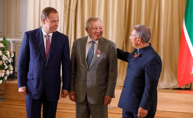 В казанском Кремле состоялась церемония вручения государственных наград