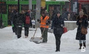 В Казани на уборку улиц от снега вышли 345 единиц спецтехники