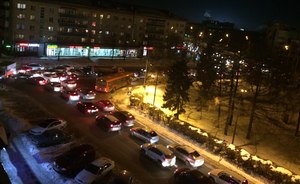 Пробки в Казани достигли 7 баллов