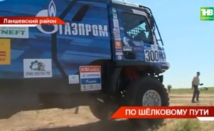На ралли «Шелковый путь» испытывают новую капотную версию КАМАЗа — видео