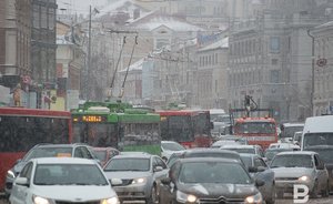 В Казани пробки на дорогах достигли 9 баллов