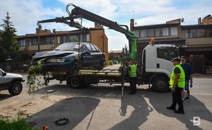 С улиц Казани эвакуируют Mitsubishi и два российских автомобиля