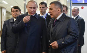 ​Путину показали в Казани новое здание Арбитражного суда