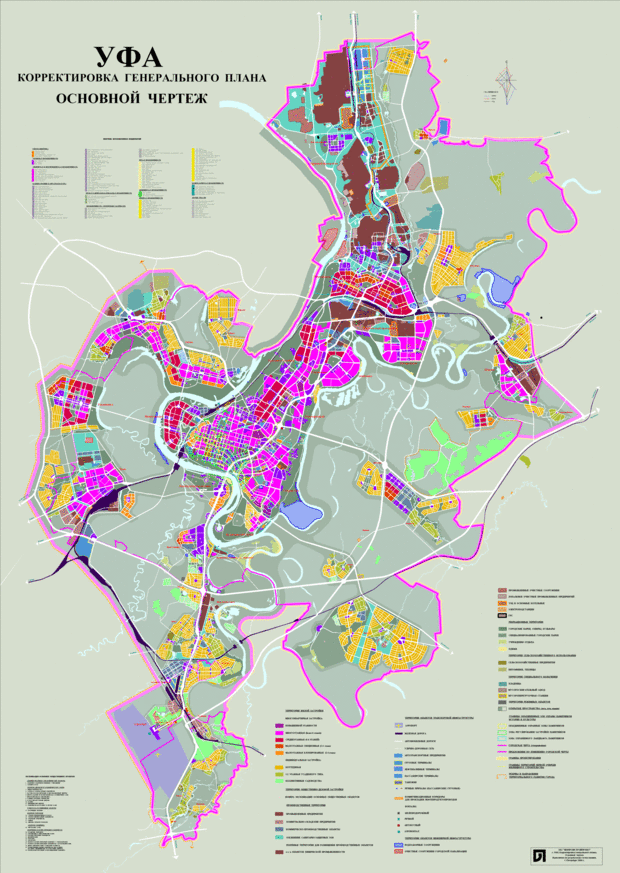 Градостроительный план уфы