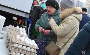 Татарстан уступает Мордовии по производству яиц