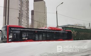 Движение на улице Габишева в Казани перекрыто из-за ДТП