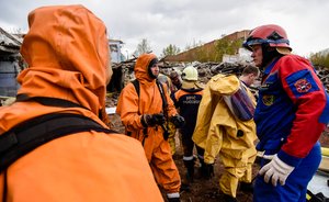 В Пермском крае обрушилось здание бывшего завода