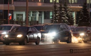 Пробки на казанских дорогах достигли 8 баллов