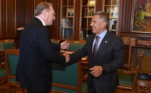 Минниханов обсудил с замминистра МИД РФ сотрудничество Татарстана с исламскими странами