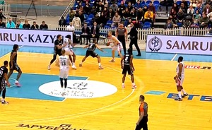 УНИКС победил «Астану» в Казахстане