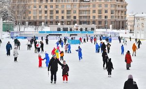 Открытие катка в парке «Черное озеро» в Казани вновь перенесли из-за обильных снегопадов