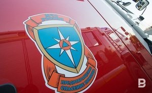 В Казани госпитализировали мужчину после пожара в многоквартирном доме