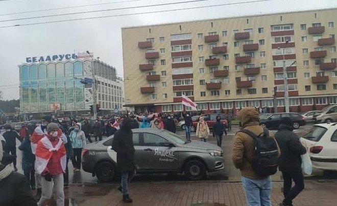 В Белоруссии правозащитники сообщили о задержании более 200 протестующих