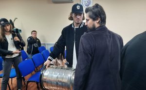 Михаил Сергачев в Нижнекамске: «В будущем хотел бы вновь сыграть за «Нефтехимик» в КХЛ»