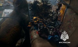 Мужчину спасли на пожаре в казанских Дербышках