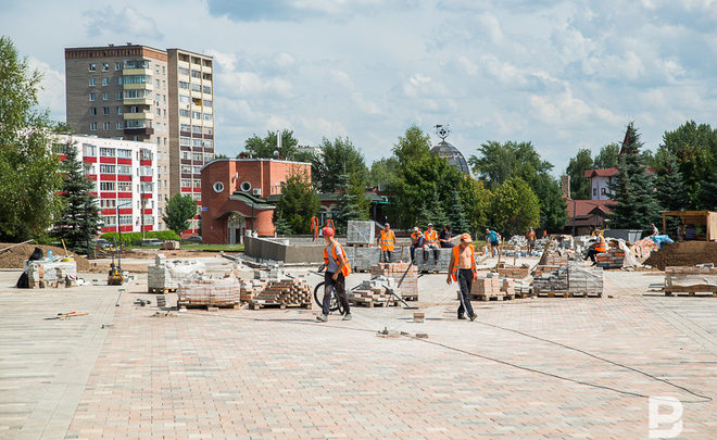 Обновленная площадь Лемаева в Нижнекамске откроется 8 сентября
