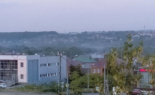 Татарстан накрыло мглой