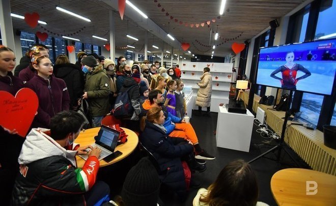 Камила Валиева приехала в Казань