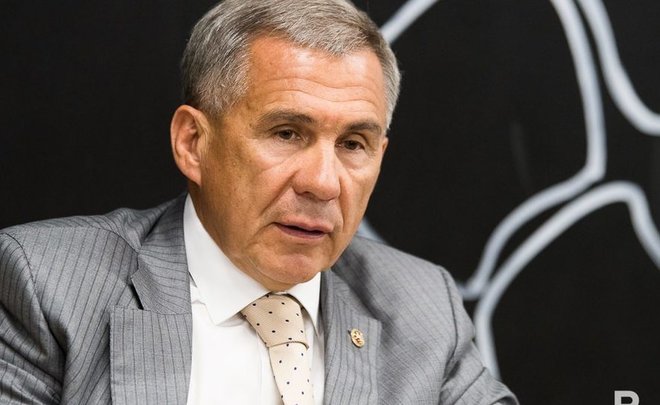 Минниханов оценил питание школьников в казанском лицее