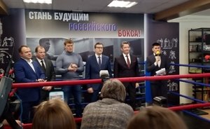 Александр Поветкин открыл зал бокса в Ижевске