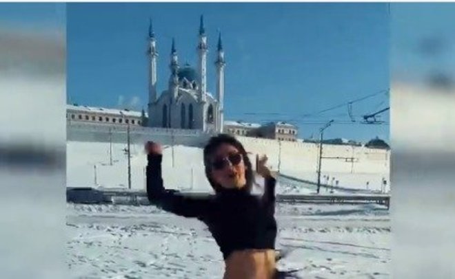 Жители Казани вновь недовольны танцами на фоне мечети «Кул-Шариф»