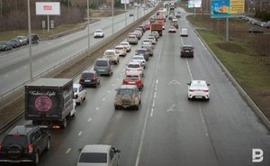 В Казани образовались 8-балльные пробки