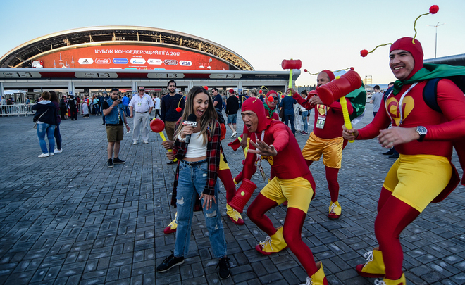 В Казани на фестивале болельщиков ЧМ-2018 по футболу ожидается 1 миллион человек